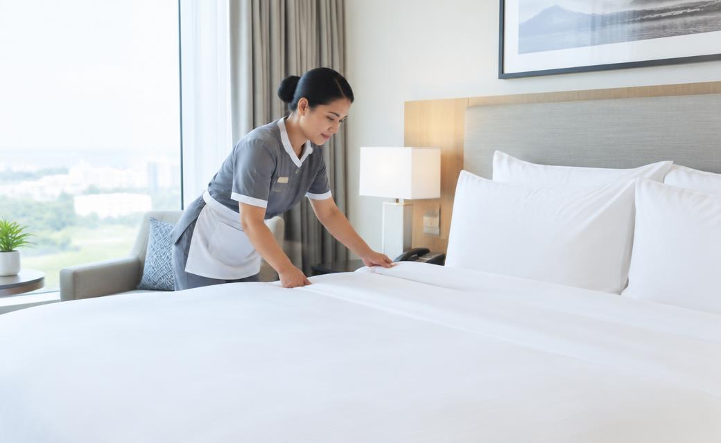 Candidate working in hospitality
